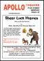 Apollo Theatre, SLH poster